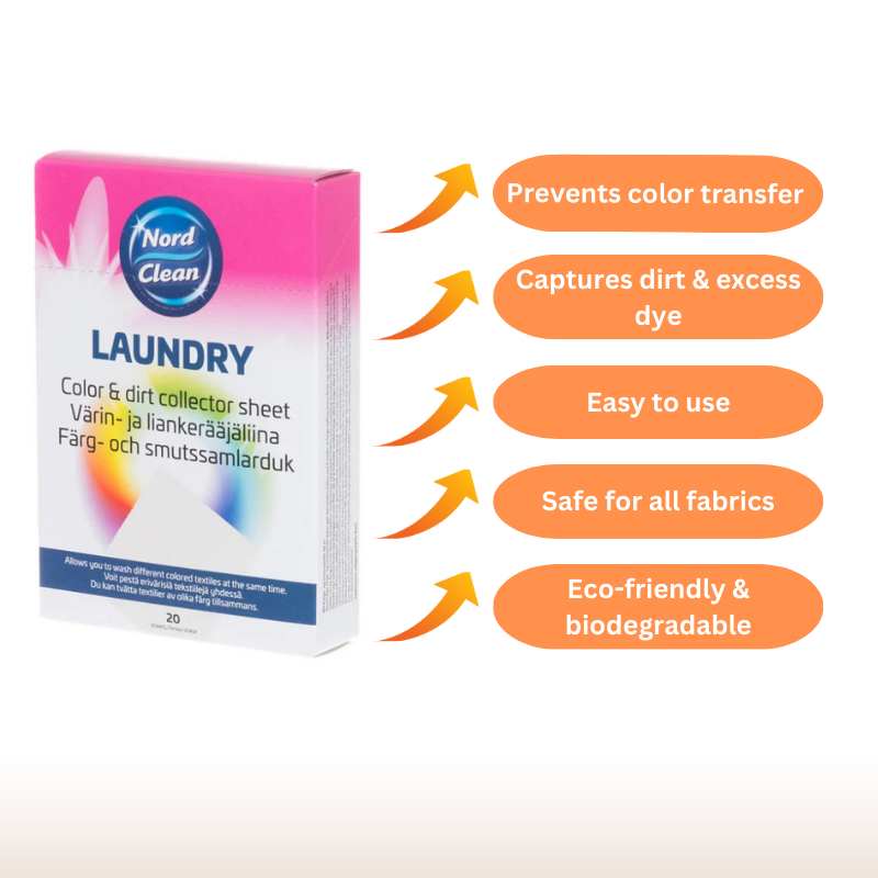 Nord Clean Color & Dirt Absorbing Sheets (20 pcs)