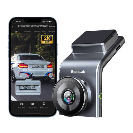 Botslab G300H Pro Dash Cam – 2304p Full HD, 30fps Car Video Recorder