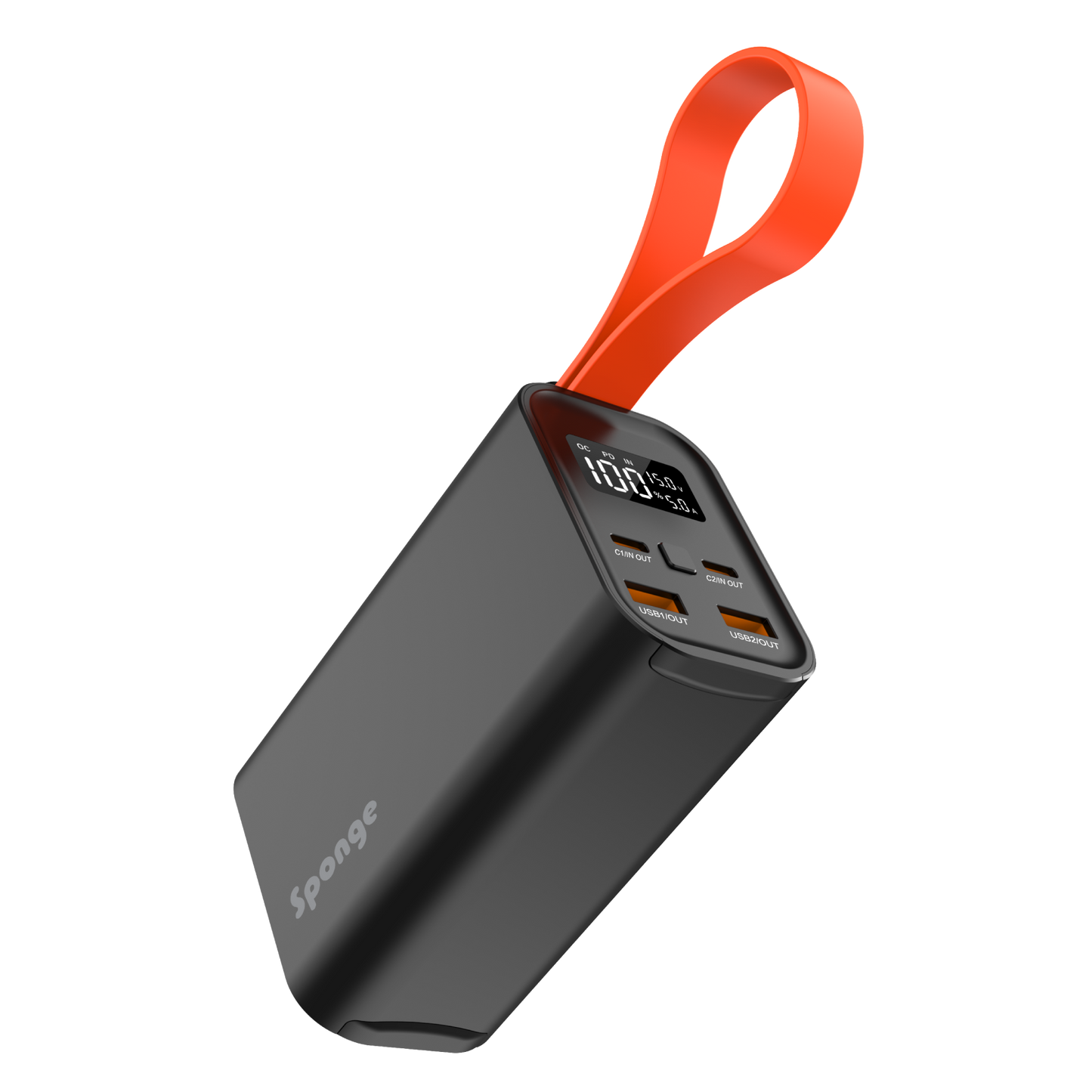 Sponge Energy 30000mAh 100W Powerbank – Fast Charging Laptop & Phone