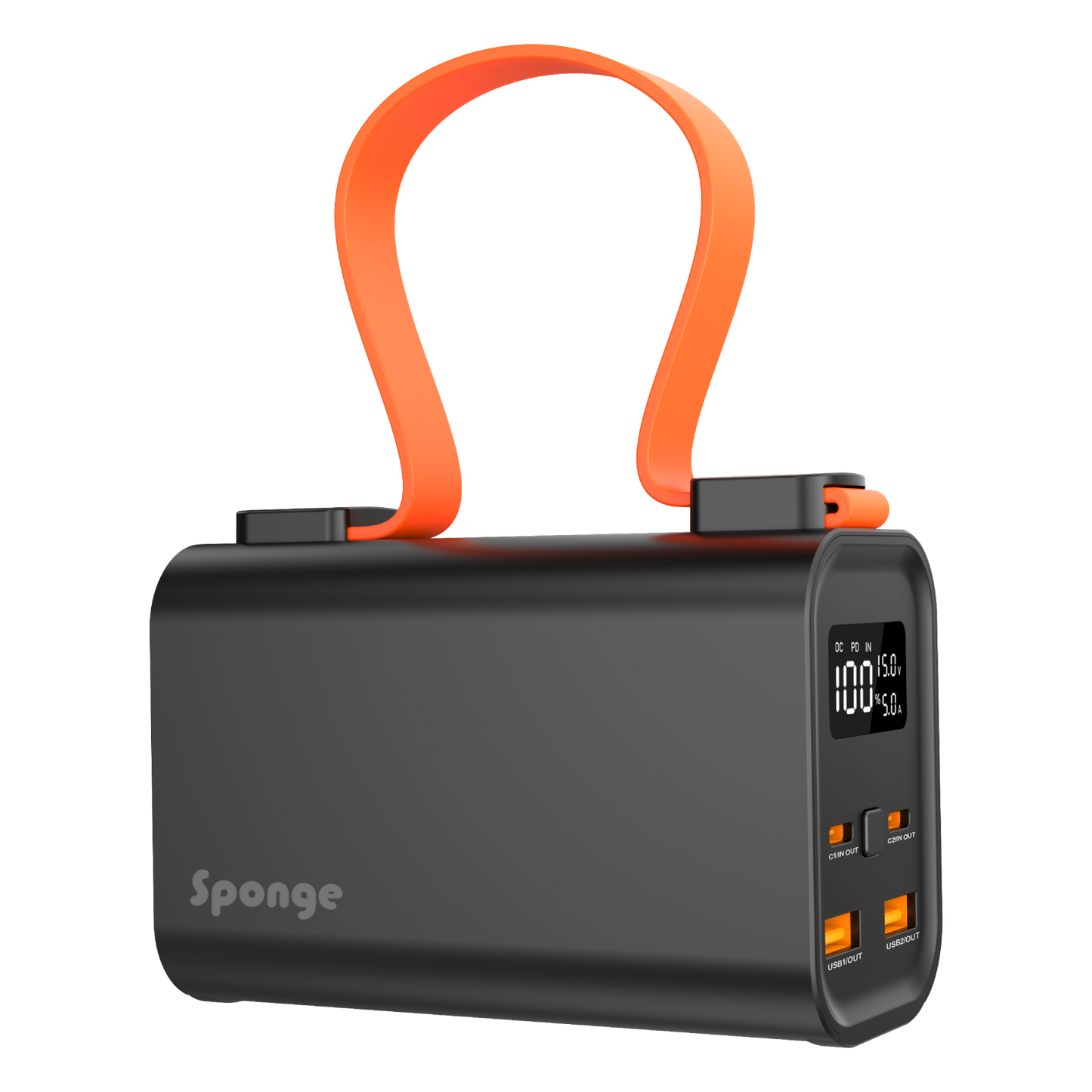 Sponge Energy 30000mAh 100W Powerbank – Fast Charging Laptop & Phone