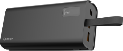 Sponge Energy 30000 QC Powerbank – 22.5W Fast Charging (USB-A & USB-C)
