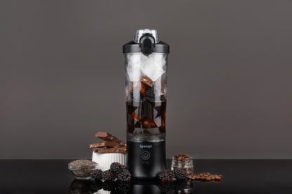 Sponge Blend Portable Blender – Rechargeable Coctail Maker (Black)