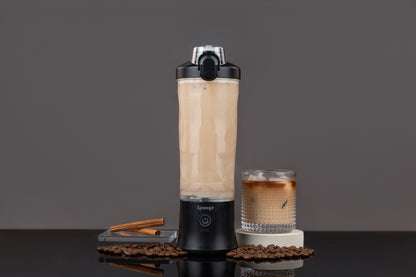 Sponge Blend Portable Blender – Rechargeable Coctail Maker (Black)