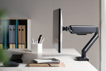 Universal Tabletop Monitor Stand – Adjustable Screen Desk Mount