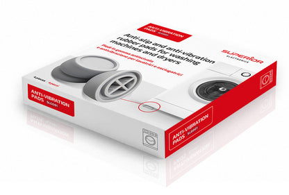 Anti-Vibration Rubber Pads – Universal Dampers for Washing Machines & Dryers