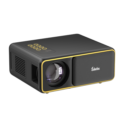 Šilelis P-3 Plus Smart Full HD Projector – 1920×1080, Wi-Fi, LED Lamp