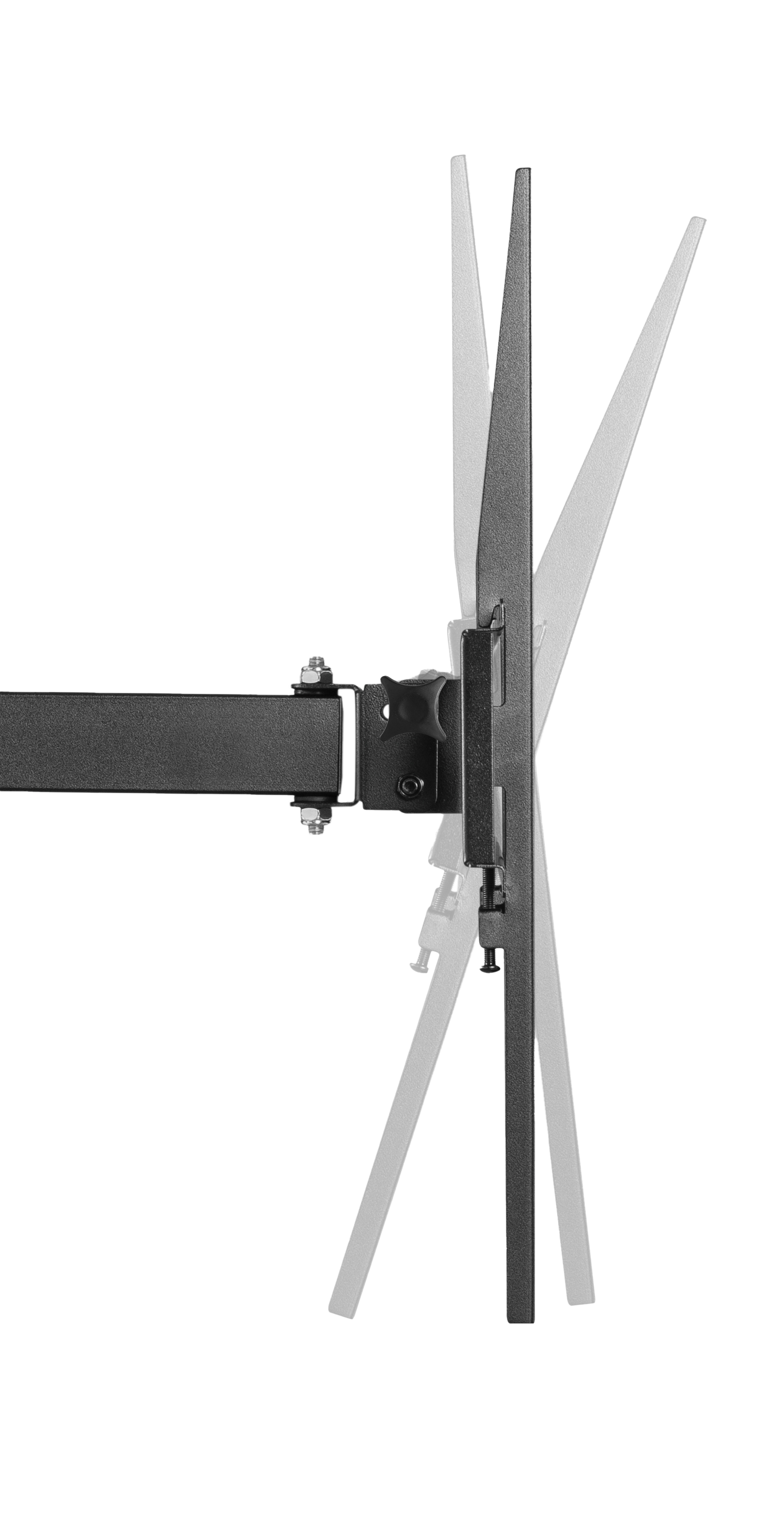 TV bracket 32″- 55″, wall mounted with adjustable elbow