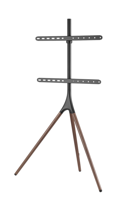 Tripod TV Stand 42–70” – Adjustable VESA Mount, Solid Wood & Metal, 32kg Capacity
