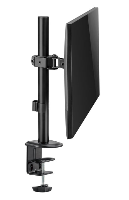 Universal Tabletop Monitor Stand 17–32” – VESA 75×75/100×100, 360° Rotation