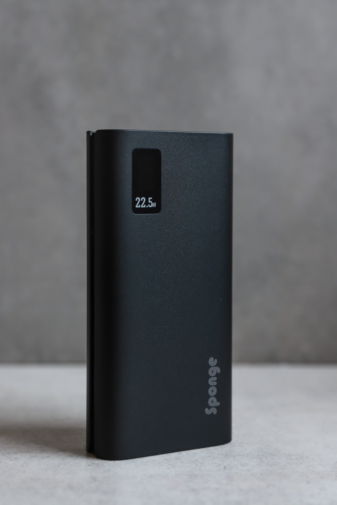 Sponge Energy 20000 QC 22,5W, Two USB A, One USB C Ports