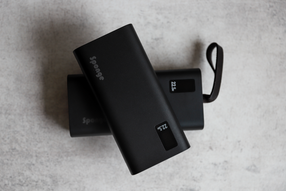 Sponge Energy 20000 QC 22,5W, Two USB A, One USB C Ports