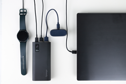 Sponge Energy 20000 QC 22,5W, Two USB A, One USB C Ports