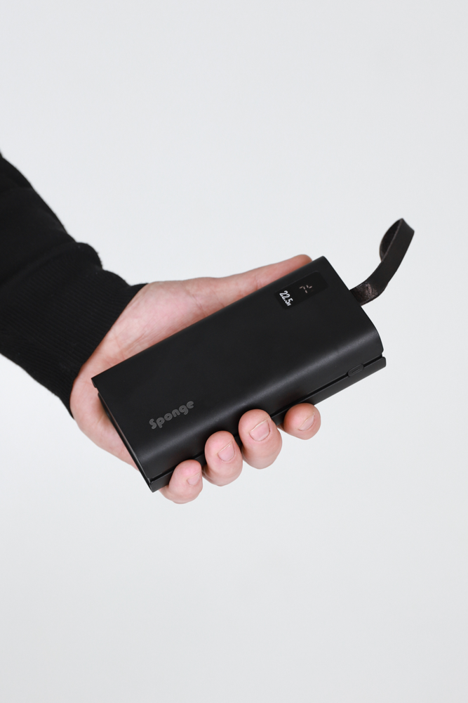 Sponge Energy 30000 QC Powerbank – 22.5W Fast Charging (USB-A & USB-C)