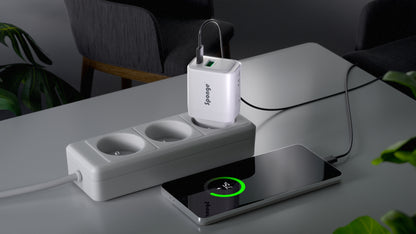 Sponge C1 22.5W GaN Fast Charger – USB-C Compact Phone Adapter