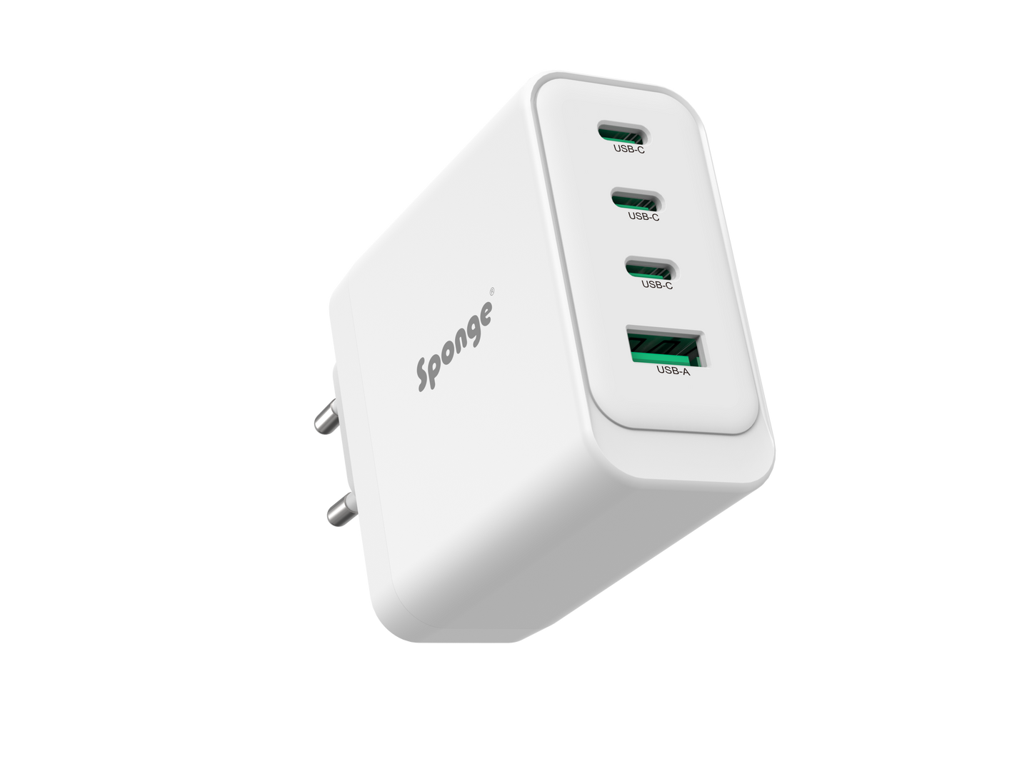 Sponge 4 Port Laptop Charger C4 100W GaN