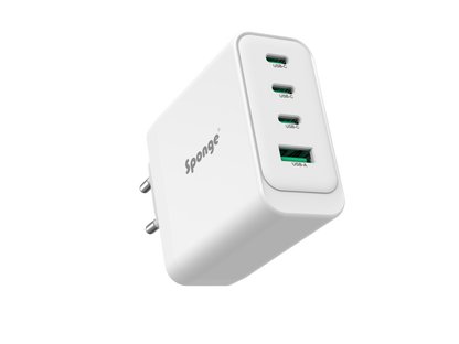 Sponge 4 Port Laptop Charger C4 100W GaN
