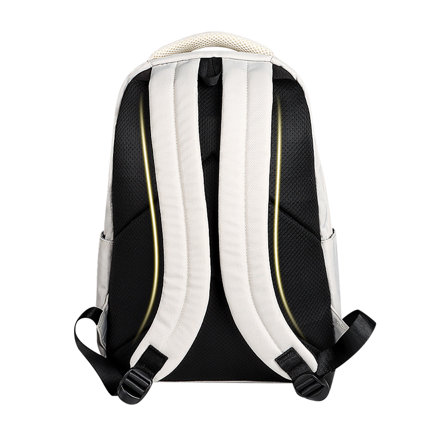 Sponge Milk Laptop Backpack 13–15.4” – Stylish Travel Bag (White)