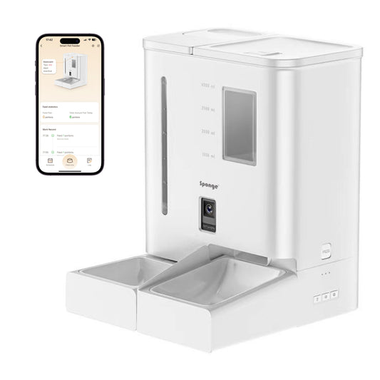 Smart Pet Feeder Sponge Pet Feeder DUAL