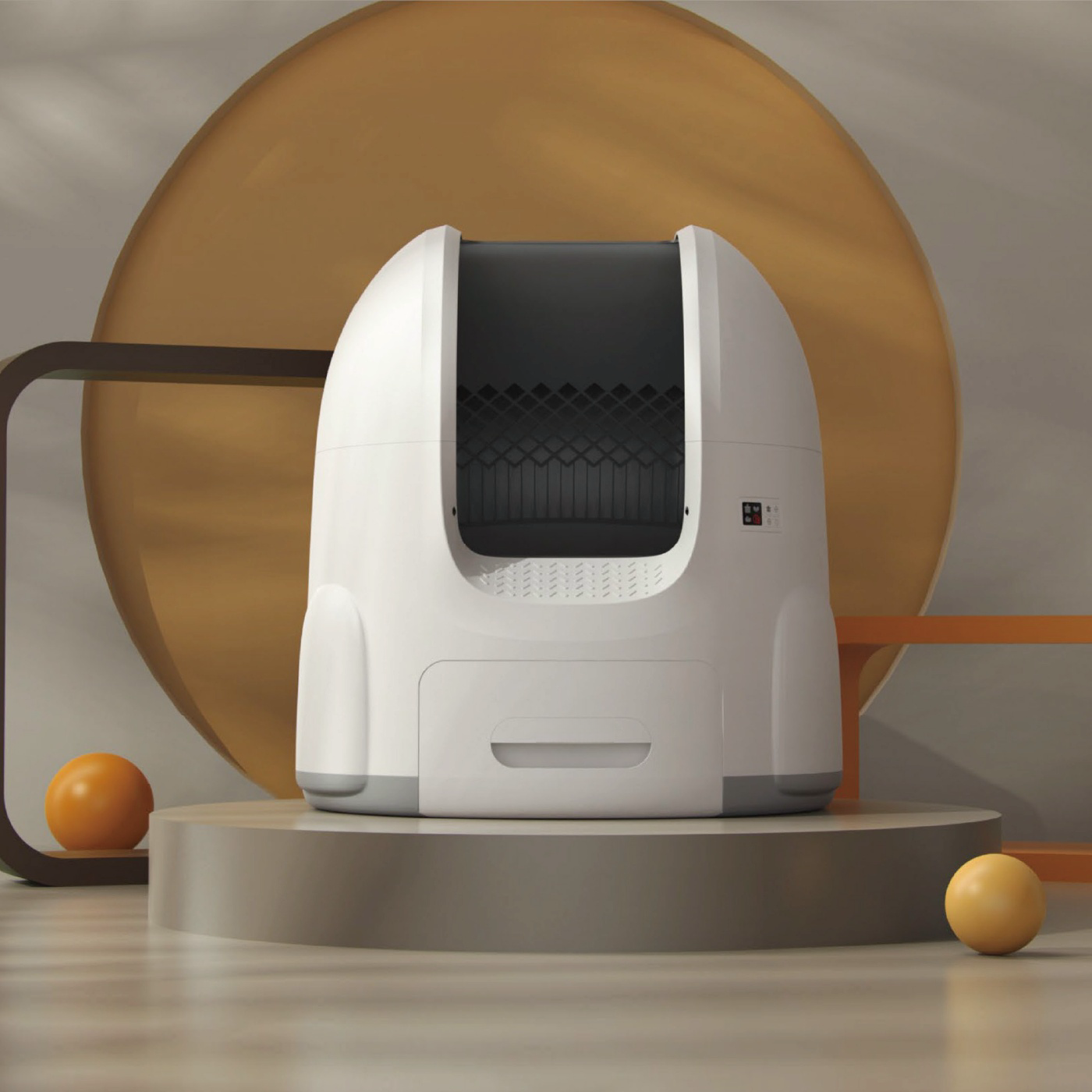 Self-Cleaning Cat Litter Box: Sponge Pet Litter Box