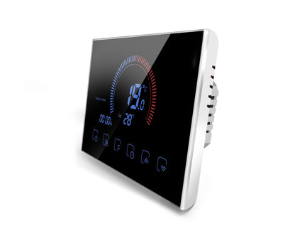 Thermostat SPRING TR8000-1WB (for underfloor heating) (black) with WIFI