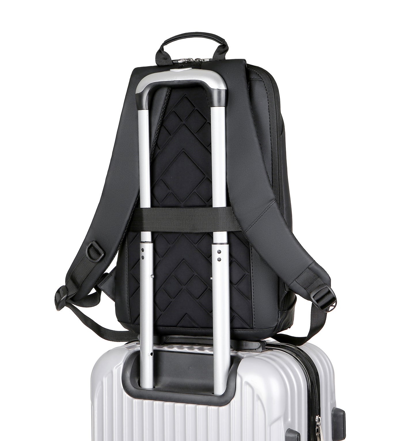 Sponge Thinbag Laptop Backpack 15.6” – Lightweight Travel (Black)