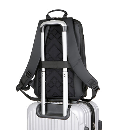 Sponge Thinbag Laptop Backpack 15.6” – Lightweight Travel (Black)