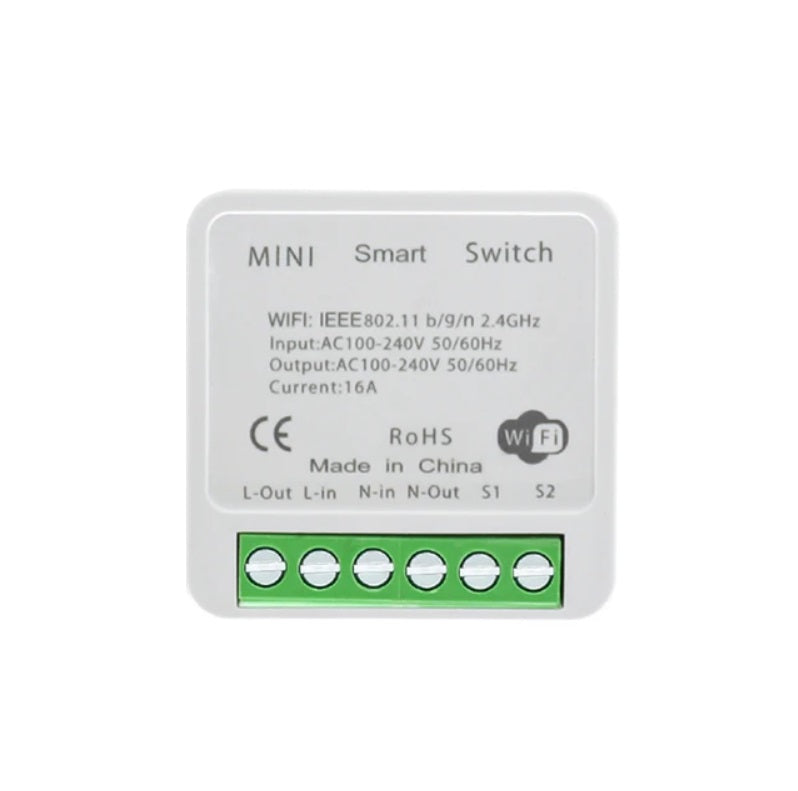Spring WiFi Remote Light Controller – Single Line Smart Switch