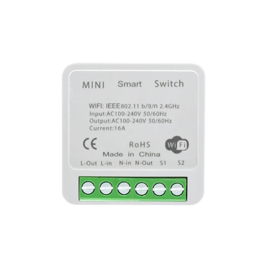 Spring WiFi Remote Light Controller – Single Line Smart Switch