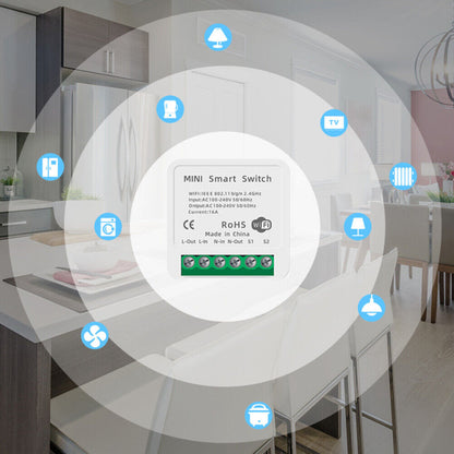 Spring WiFi Remote Light Controller – Single Line Smart Switch