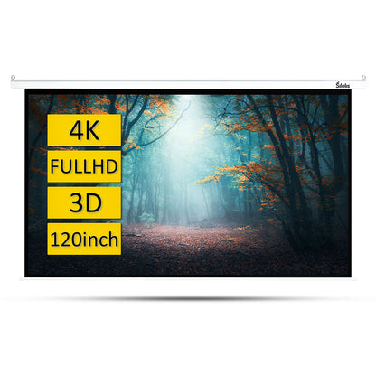 ESE-1 Electric Projector Screen (152×203cm) – Remote Controlled