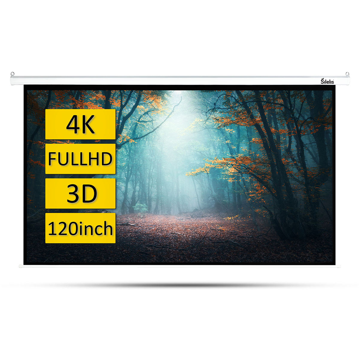 ESE-2 Electric Projector Screen (183×244cm) – Remote Controlled