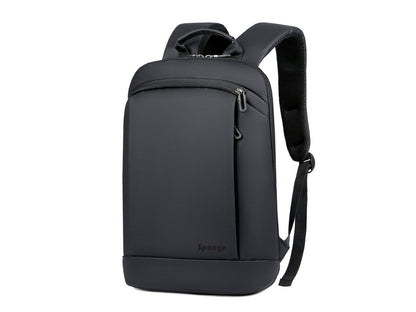 Sponge Thinbag Laptop Backpack 15.6” – Lightweight Travel (Black)