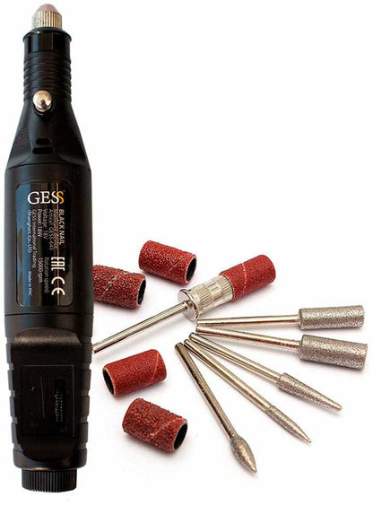 GESS 645 Electric Manicure & Pedicure Set – Professional Nail Care at Home