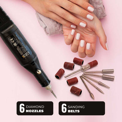 GESS 645 Electric Manicure & Pedicure Set – Professional Nail Care at Home