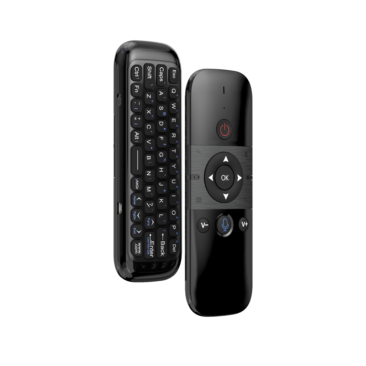 Šilelis TP-2 Wireless Airmouse – Smart Remote with Built-in Keyboard