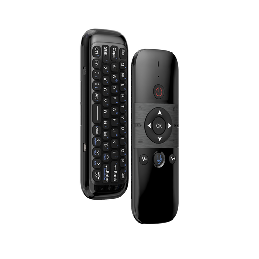 Šilelis TP-2 Wireless Airmouse – Smart Remote with Built-in Keyboard