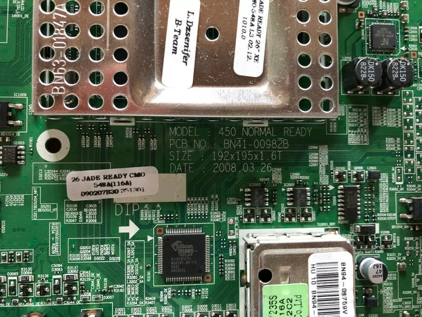 Samsung BN41-00982B BN94-01759V mainboard